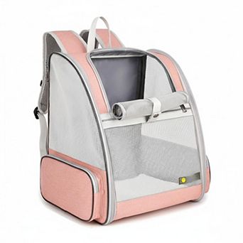 Petsfit Bubble Pet Backpack Carrier for Cats Dogs Breathable Comfortable Scratch Resistant