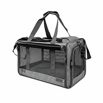 Petsfit Large Pet Carrier Softside Collapsible Breathable Washable for Cats Small Dogs 20lbs