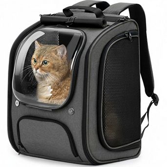 Petsfit Cat Bubble Backpack Carrier Large Space Breathable UV Blocking Foldable Travel