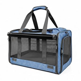 Petsfit Pet Carrier Soft-sided Large Cat Small Dog Travel Bag Breathable Washable