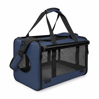 Petsfit Pet Carrier Soft-sided Large Cat Small Dog Travel Bag Breathable Washable