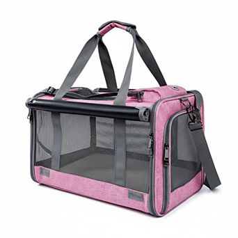 Petsfit Pet Carrier Soft-sided Large Cat Small Dog Travel Bag Breathable Washable
