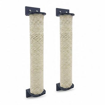 Nicate 2 Cat Cage Mounted Sisal Scratcher Climbing Furniture