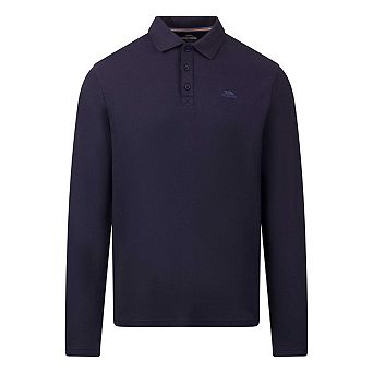 Trespass Mens Leblanc Long-Sleeved Polo Shirt
