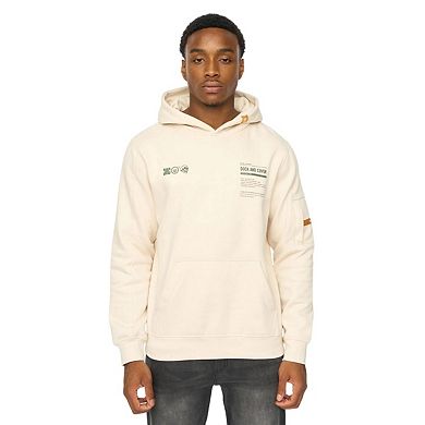 Duck and Cover Mens Skullmatic Hoodie