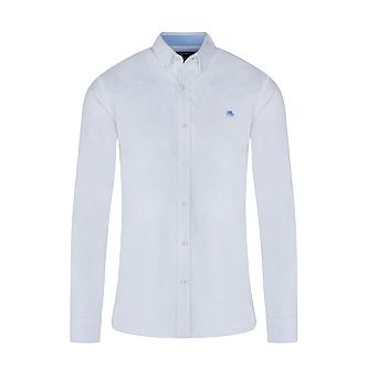 Raging Bull Mens Classic Oxford Long-Sleeved Shirt
