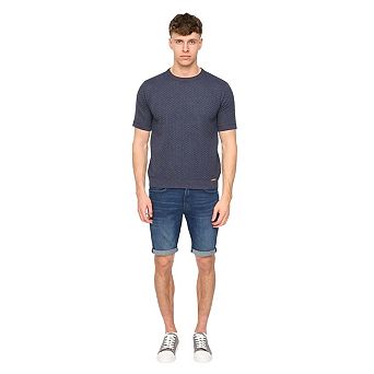 Duck and Cover Mens Mataso Knitted T-Shirt