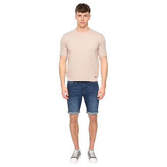 Duck and Cover Mens Mataso Knitted T-Shirt