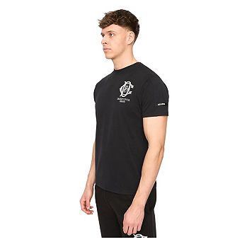 Duck and Cover Mens Randolph Logo Casual T-Shirt