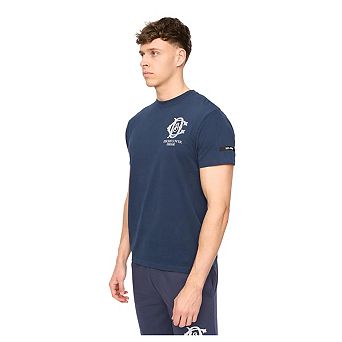 Duck and Cover Mens Randolph Logo Casual T-Shirt