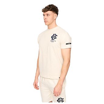 Duck and Cover Mens Randolph Logo Casual T-Shirt
