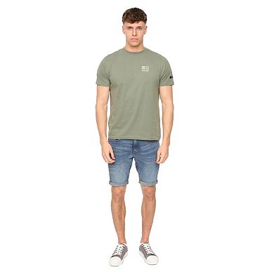Duck and Cover Mens Lynnfold Cotton Everyday T-Shirt