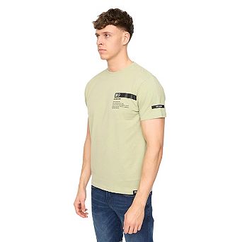 Duck and Cover Mens Tatick Brushed Cotton T-Shirt