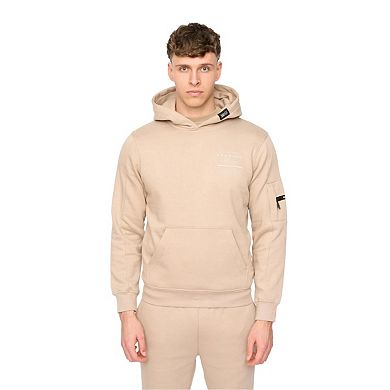 Duck and Cover Mens Rayland Cotton Blend Hoodie
