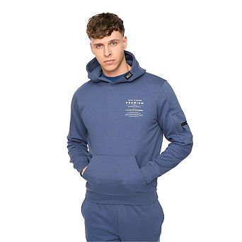 Duck and Cover Mens Rayland Cotton Blend Hoodie
