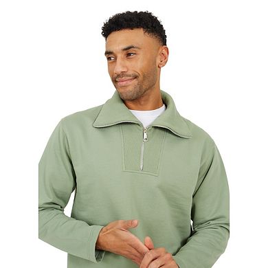 Brave Soul Mens Funnel Neck Sweatshirt