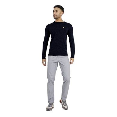 Brave Soul Mens Flat Knit Crew Neck Jumper