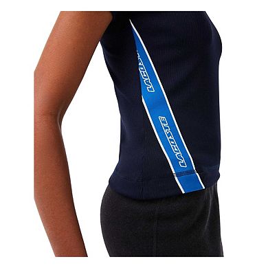 Lacoste Mens Zip Neck Polo Shirt