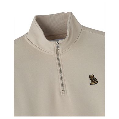 Brave Soul Mens Quarter Zip Sweatshirt