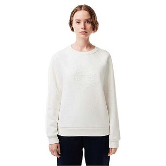 Lacoste Womens/Ladies Embroidered Logo Relaxed Fit Sweatshirt