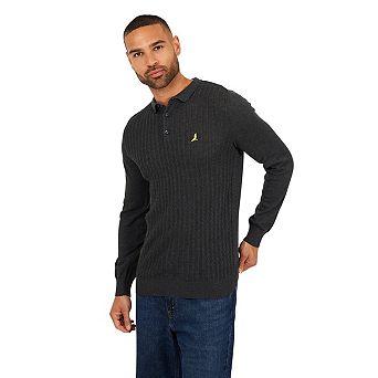 Brave Soul Mens Dillinger Knitted Long-Sleeved Jumper
