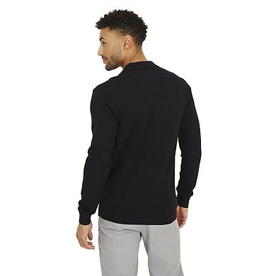 Brave Soul Mens Trophy Long-Sleeved Polo Shirt