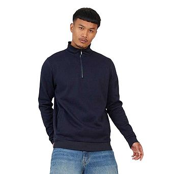 Brave Soul Mens Funnel Neck Sweatshirt