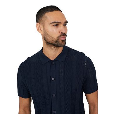 Brave Soul Mens Short-Sleeved Polo Shirt