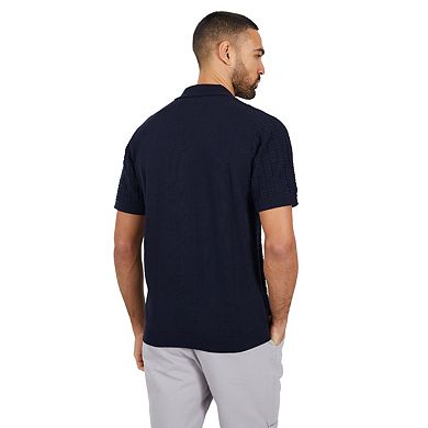 Brave Soul Mens Buttoned Revere Collar Shirt