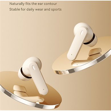Flip-Open TWS Wireless Earbuds - Bluetooth 5.3 In-Ear Earphones with LED Display, Long Battery Life