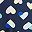 Navy Heart