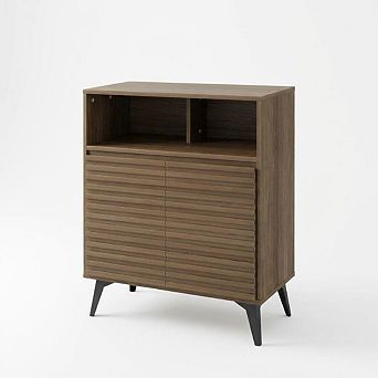 Kitchen Storage Cabinet, Accent Mid Century Modern Sideboard, for Living Room, Hallway, Entryway
