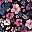 Black Floral Print