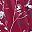Wine Red White Floral
