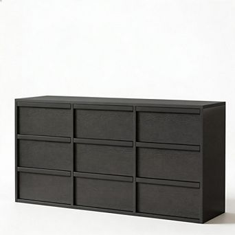 9 Dressers for Bedroom, Freestanding Drawer, Wooden Closet Chest Storage for Living Room