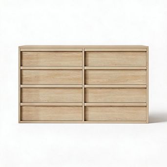 8 Dressers for Bedroom, Freestanding Drawer, Wooden Closet Chest Storage for Living Room