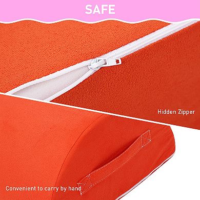 6PCS Soft Foam Climbing Blocks for Toddlers, Indoor Playset, Lightweight, Safe and Durable