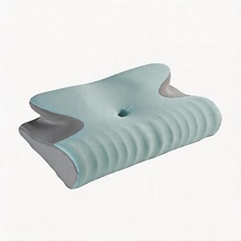 Memory Foam Cervical Pillow, Ergonomic Neck Support with Cooling, Breathable, Washable Cover