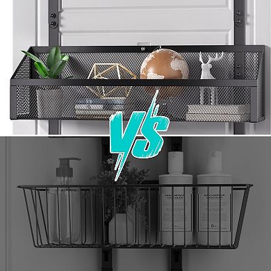 Over Door Hook Organizer Space Saving Storage Rack for Bathroom Kitchen Bedroom