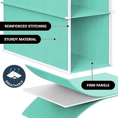 10 Shelves Hanging Organizer Closet Storage