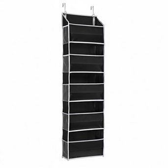 Over The Door Organizer Extra Large Hanging Storage 10 Mesh Pockets 100 Lbs Capacity Heavy