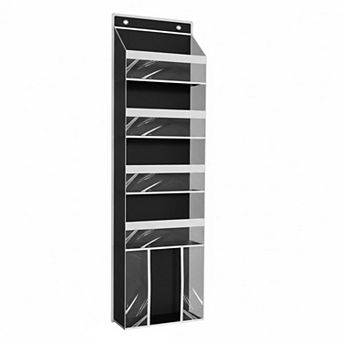 Over The Door Hat Organizer Holds 60 Caps Rigid Base Cowboy Hat Storage Space Saving Hanging Holder