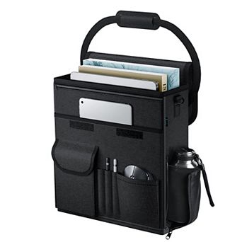 Car Front Seat Organizer 17 Laptop Holder Backseat Multi Pocket Storage Bag