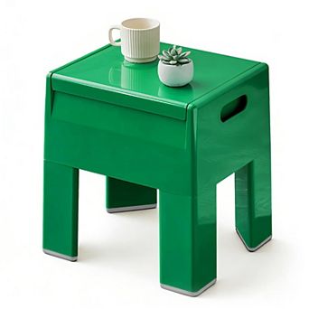 Multifunctional ABS Plastic Nightstand with Removable Partition Easy Assembly