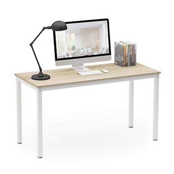 Modern Sturdy Computer Desk Multifunction Writing Workstation Dining Table