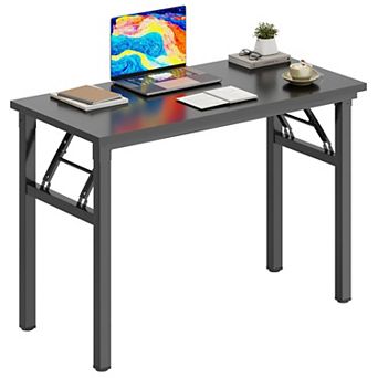 Folding Computer Desk Portable Activity Table Fully Assembled Heavy Duty Stable