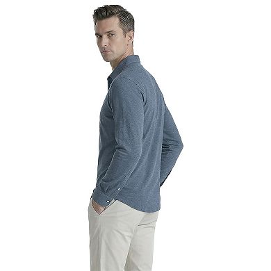 Offleisure Men's Mélange Seamless Long Sleeve Shirt