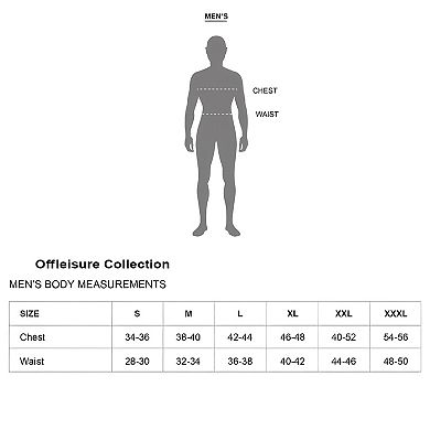 Offleisure Men's Mélange Seamless Long Sleeve Shirt