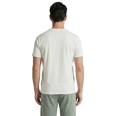 Offleisure Men's Jersey Short Sleeve Tee with Zip Pocket