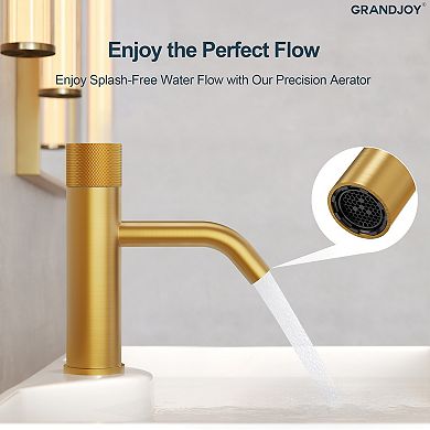 7 in. Height Low-Arc Single Handle Single Hole Vessel Sink Faucet w/ Spot Resist